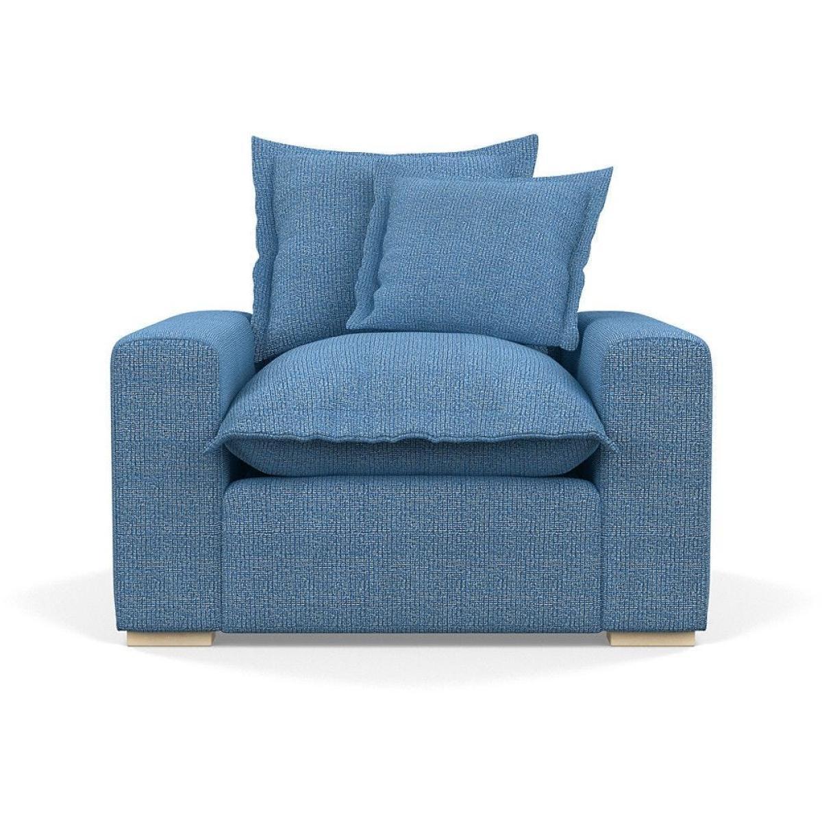 Heal's Brompton Armchair Smart Luxe Velvet Cognac Walnut Stain Feet - Heal's UK Furniture – image 76