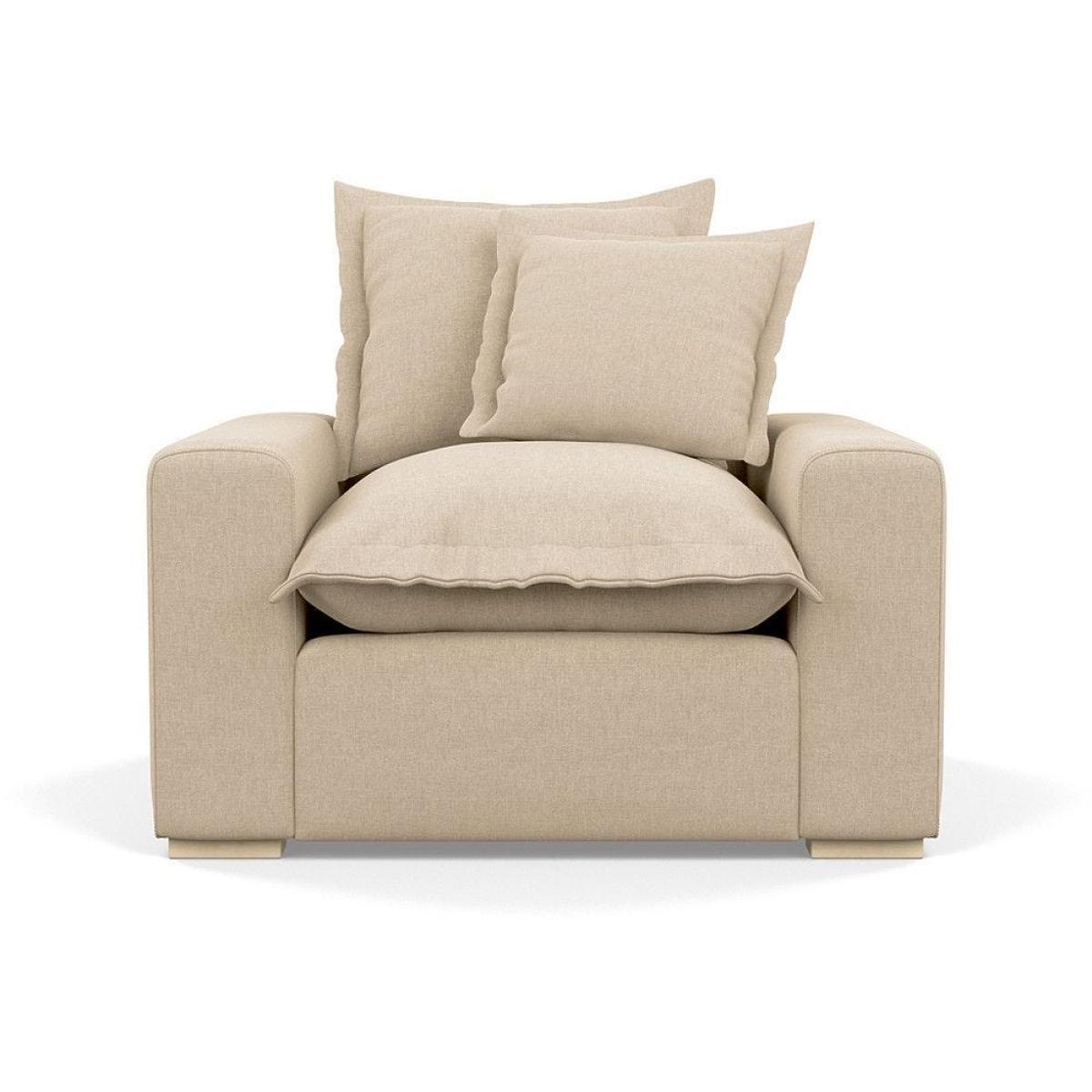 Heal's Brompton Armchair Smart Luxe Velvet Cognac Walnut Stain Feet - Heal's UK Furniture – image 98
