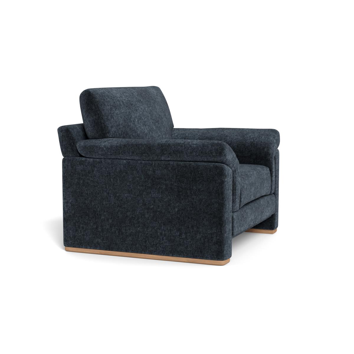 Heal's Paris II Armchair Boucle Velvet Space Natural Feet – image 2