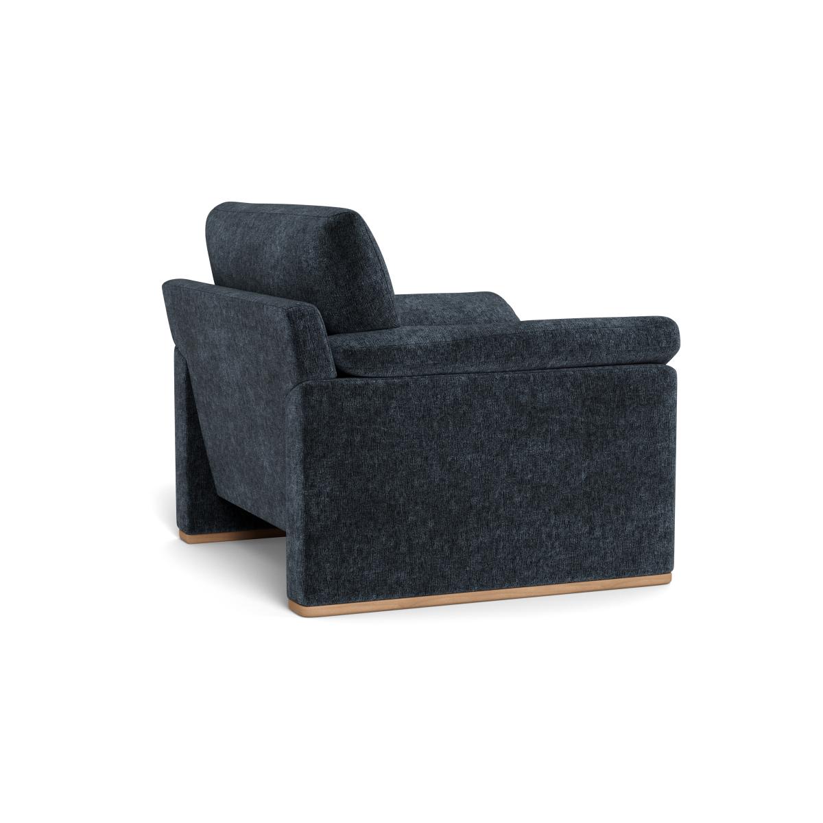 Heal's Paris II Armchair Boucle Velvet Space Natural Feet – image 4