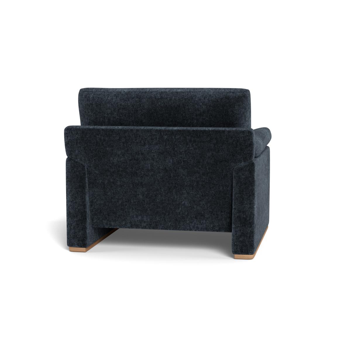 Heal's Paris II Armchair Boucle Velvet Space Natural Feet – image 5