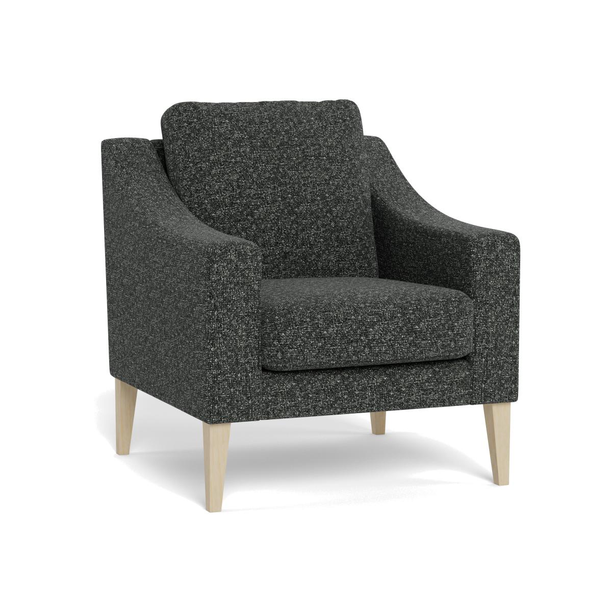 Heal's Richmond Armchair Texture Soot Tinted Ash Feet – image 1