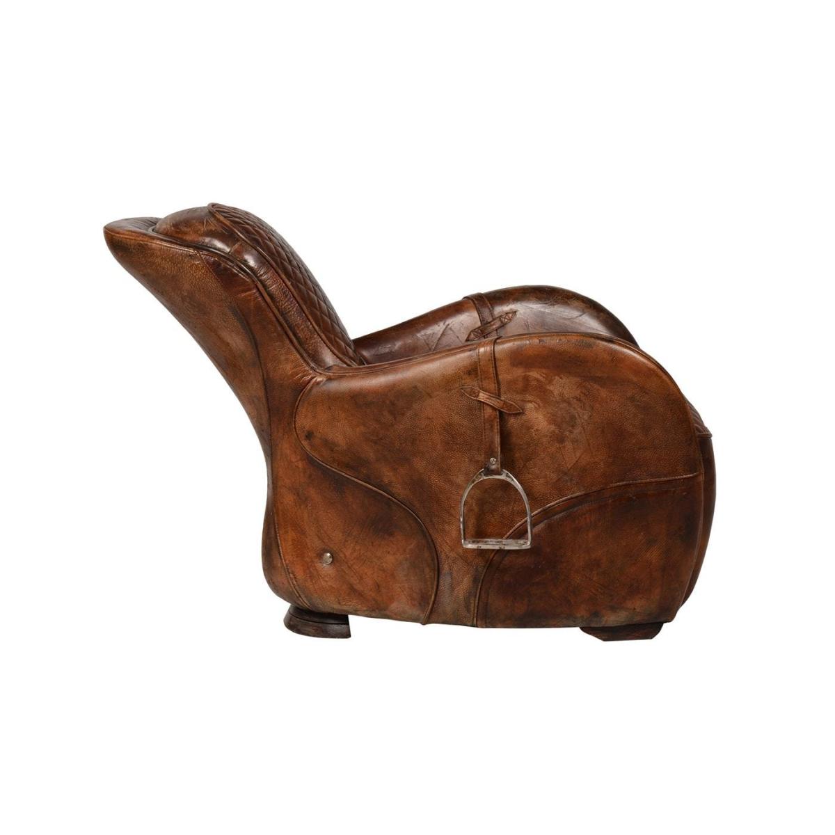 Timothy Oulton Saddle Chair Buck'dN Brok'n - Heal's UK Furniture – image 3