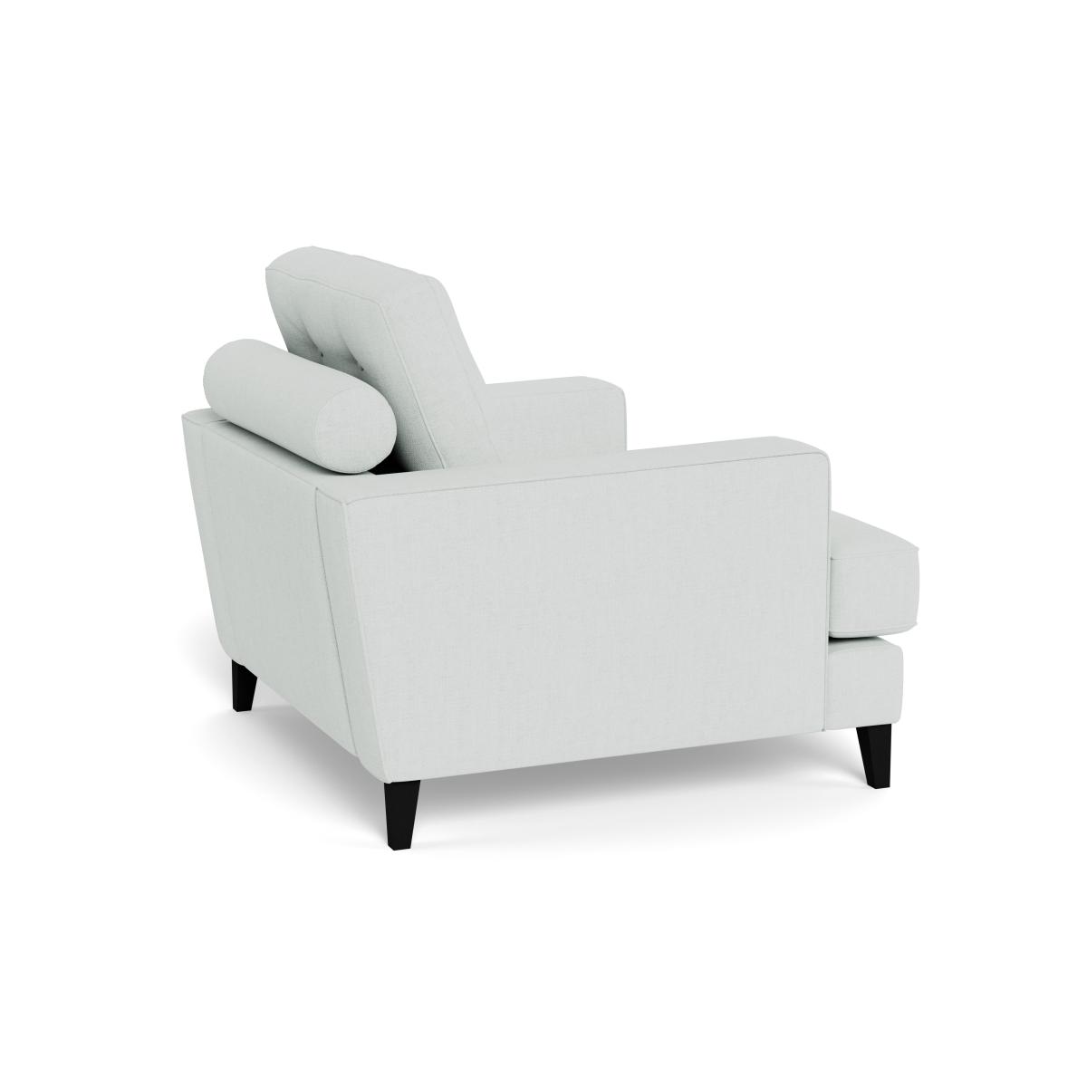 Heal's Mistral Armchair Broad Weave Tin Black Feet – image 5
