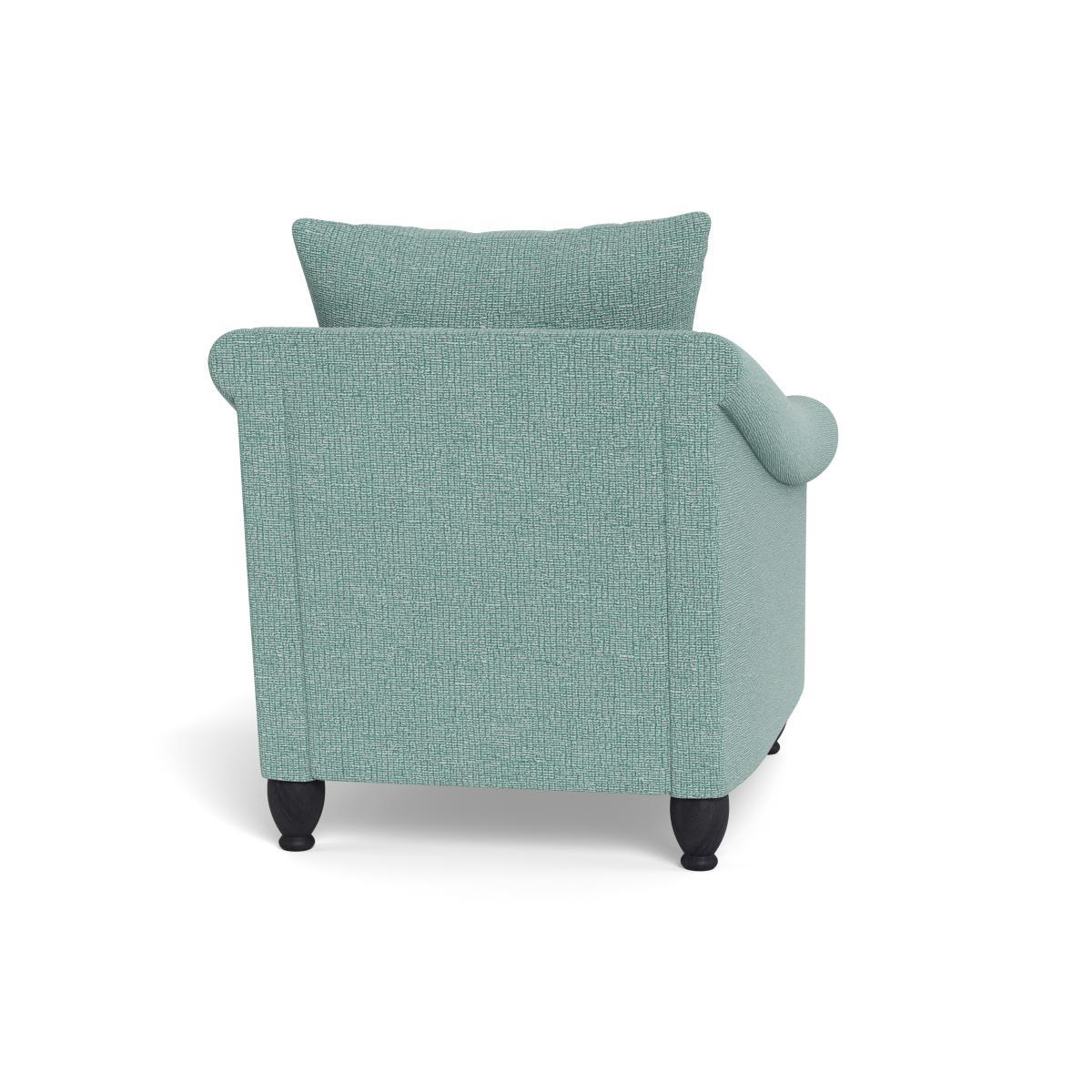 Heal's Devon Armchair Tejo Recycled Teal Walnut Stain Beech Feet - Heal's UK Furniture – image 5