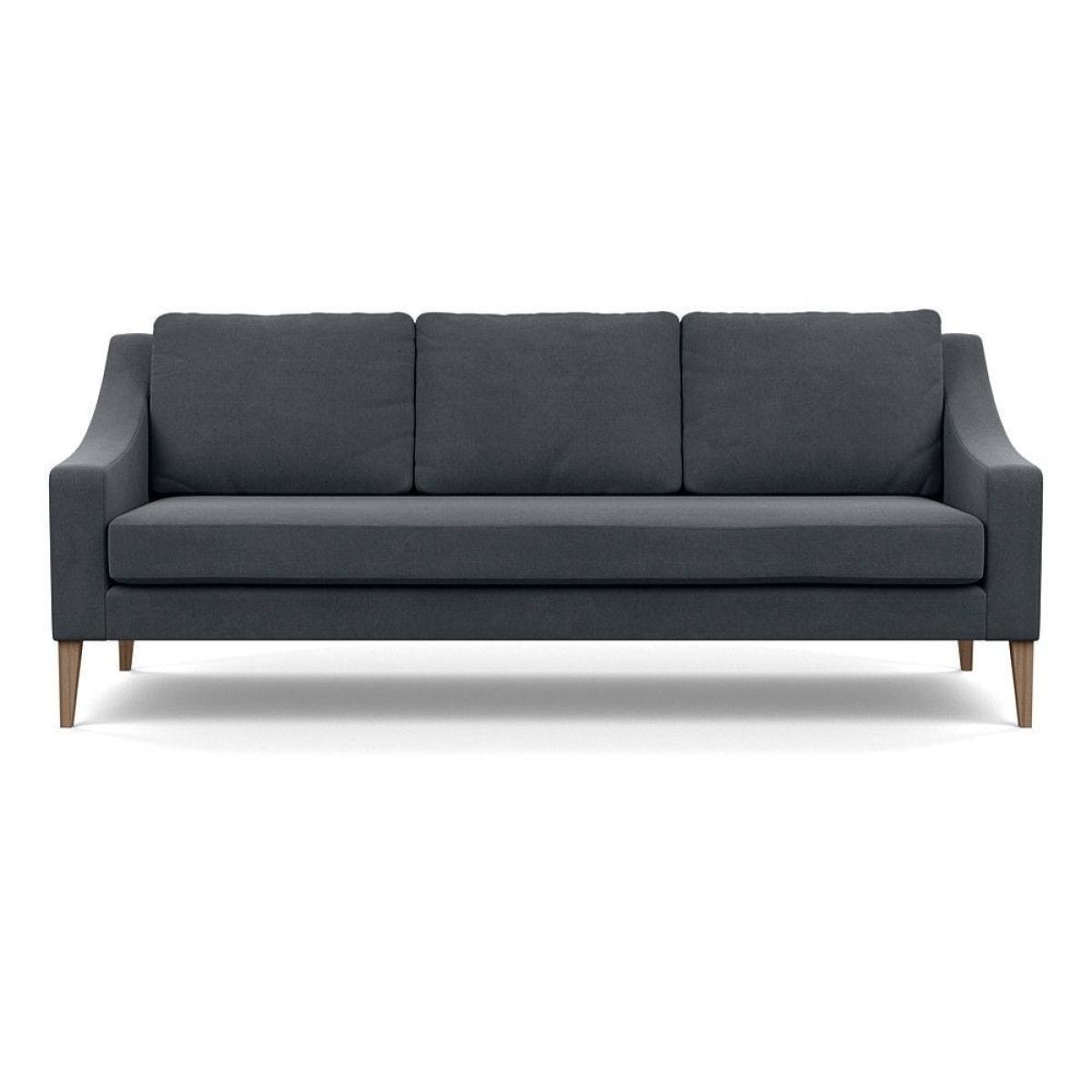 Heal's Eton Armchair Smart Linen Mix Navy Brass Feet - Heal's UK Furniture – image 39