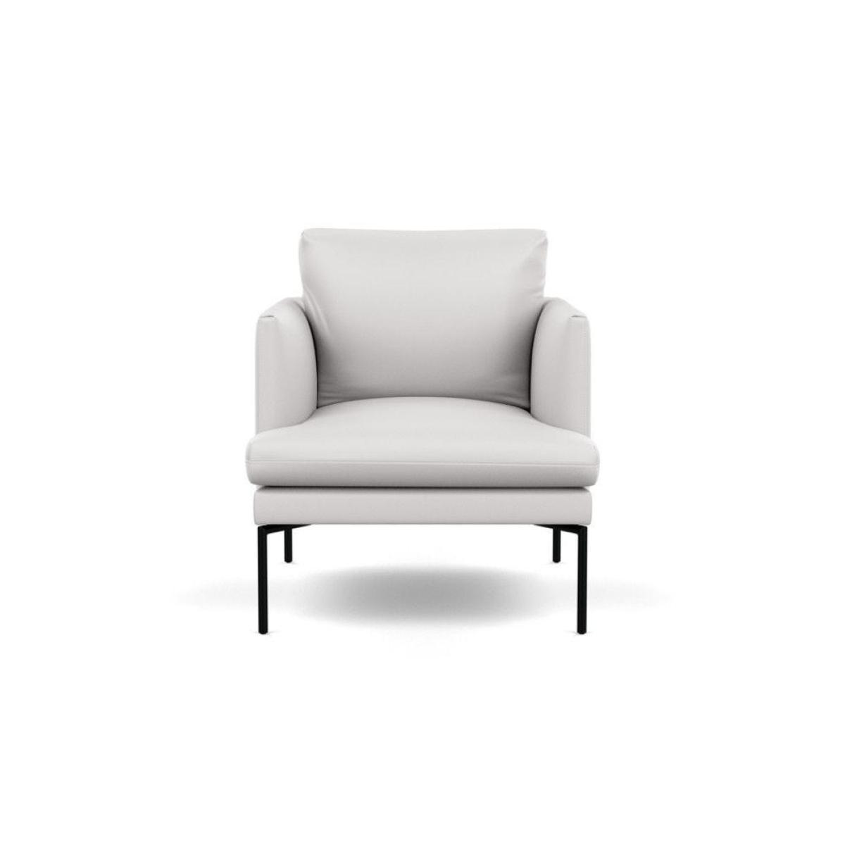 Heal's Matera Armchair Loop Boucle Navy Black Feet - Heal's UK Furniture – image 7