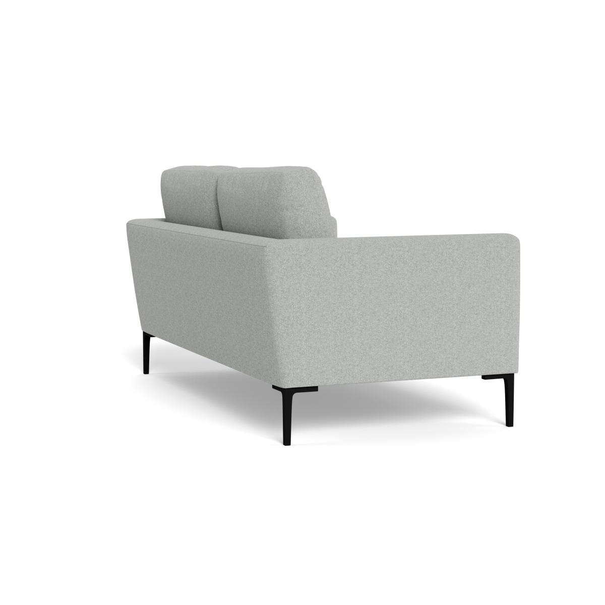 Heal's Eton 2 Seater Sofa Melton Wool Limestone Brass Feet - Heal's UK Furniture – image 4