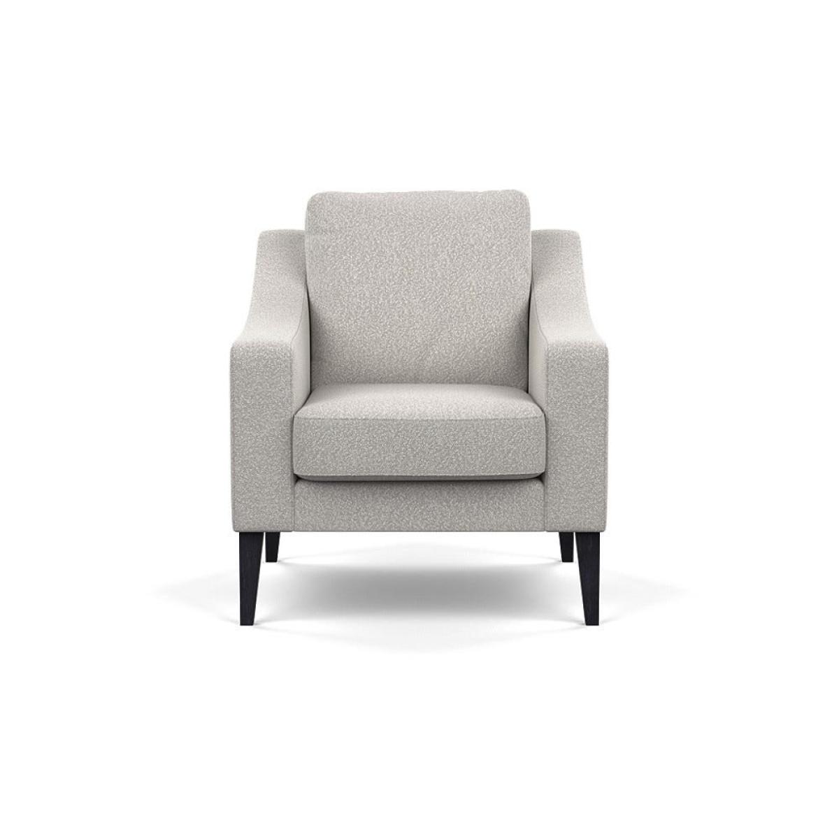 Heal's Richmond Armchair Chunky Boucle Ecru Black Feet – image 2