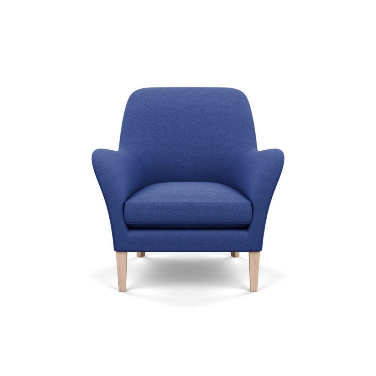 Heal's Wallis Armchair Linen Mix Dark Grey Natural Oak Feet - Heal's UK Furniture – image 17