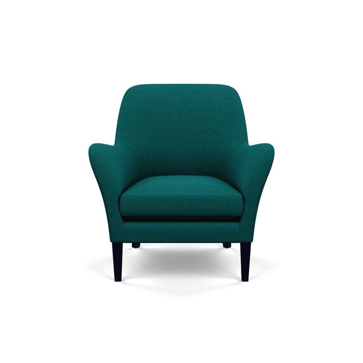 Heal's Wallis Armchair Linen Mix Dark Grey Natural Oak Feet - Heal's UK Furniture – image 20