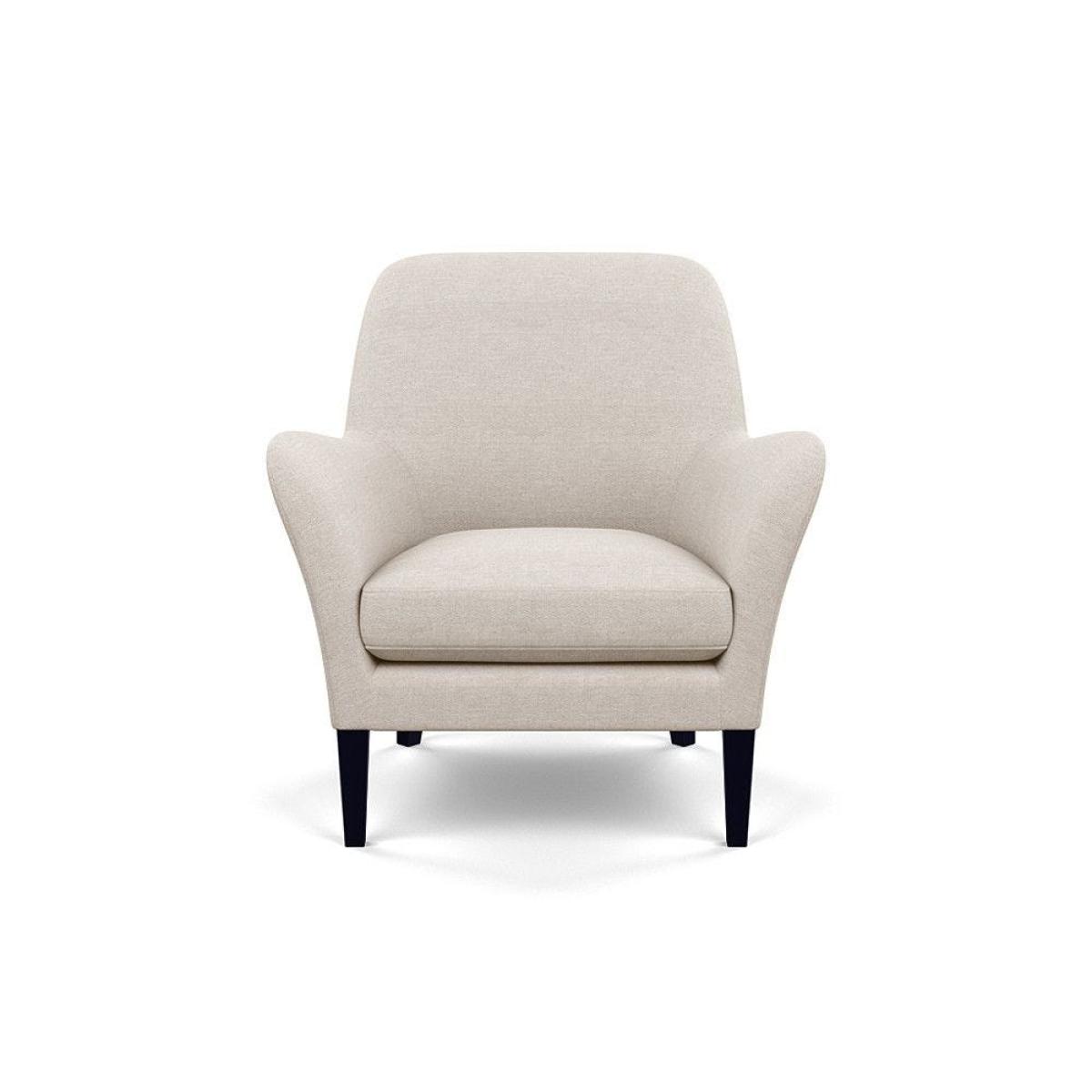 Heal's Wallis Armchair Linen Mix Dark Grey Natural Oak Feet - Heal's UK Furniture – image 26