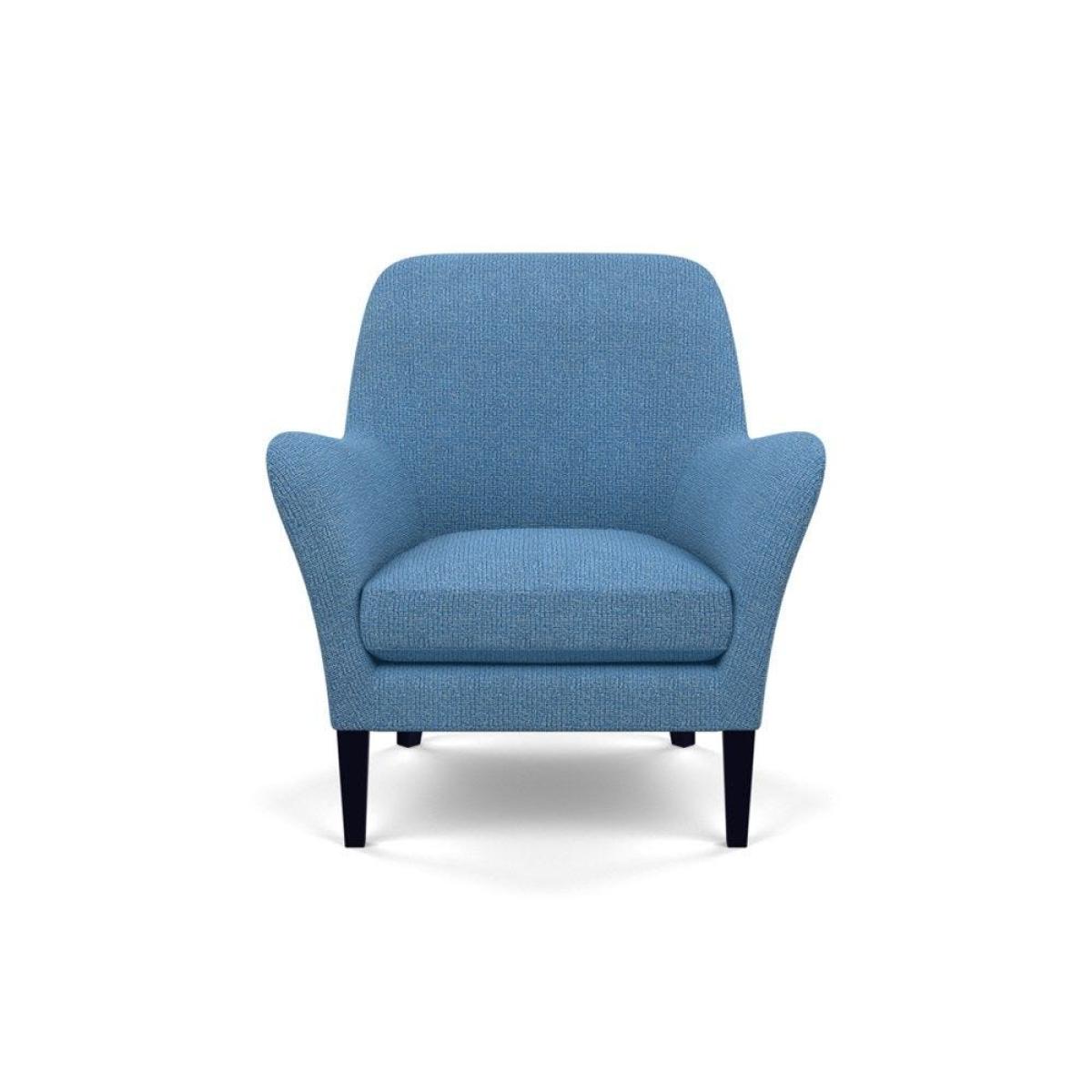 Heal's Wallis Armchair Linen Mix Dark Grey Natural Oak Feet - Heal's UK Furniture – image 27