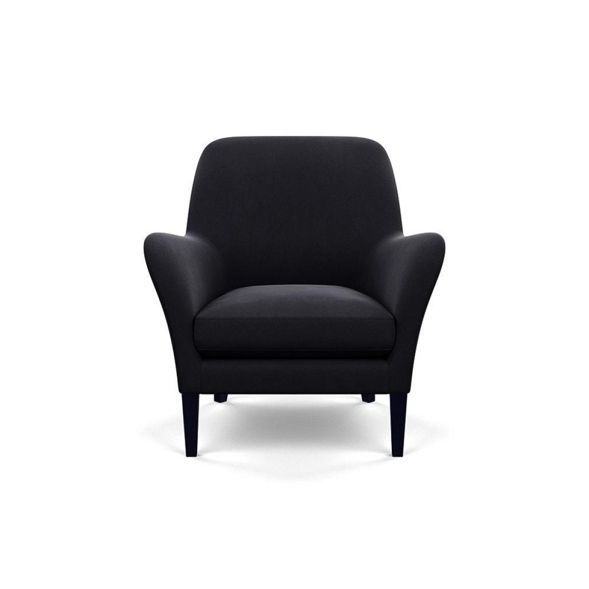 Heal's Wallis Armchair Linen Mix Dark Grey Natural Oak Feet - Heal's UK Furniture – image 32