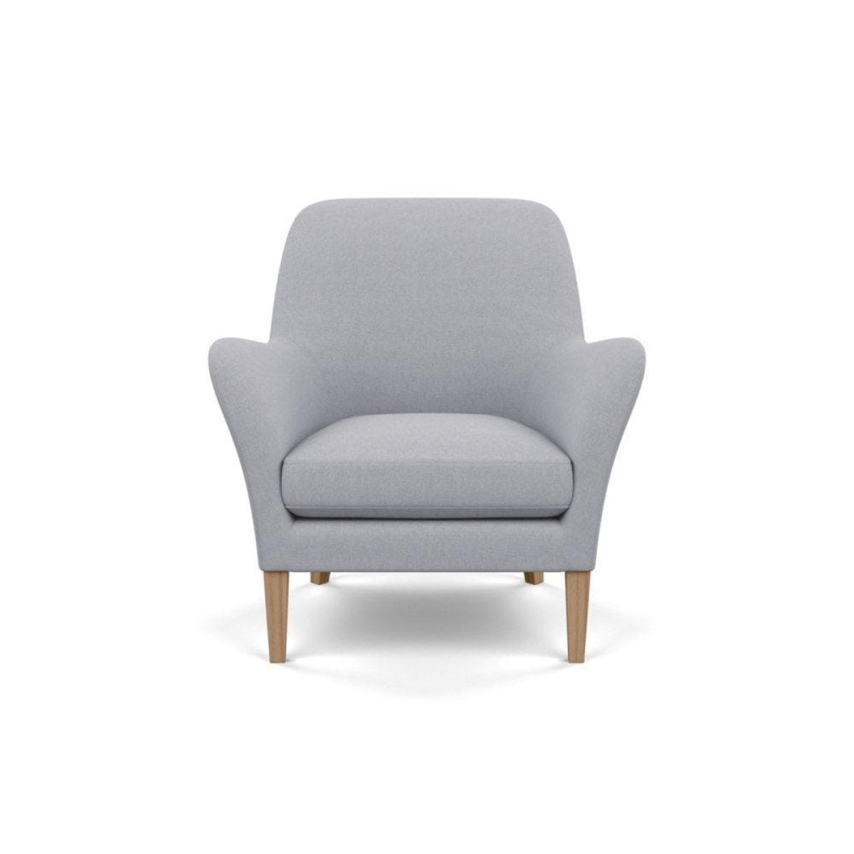 Heal's Wallis Armchair Linen Mix Dark Grey Natural Oak Feet - Heal's UK Furniture – image 37