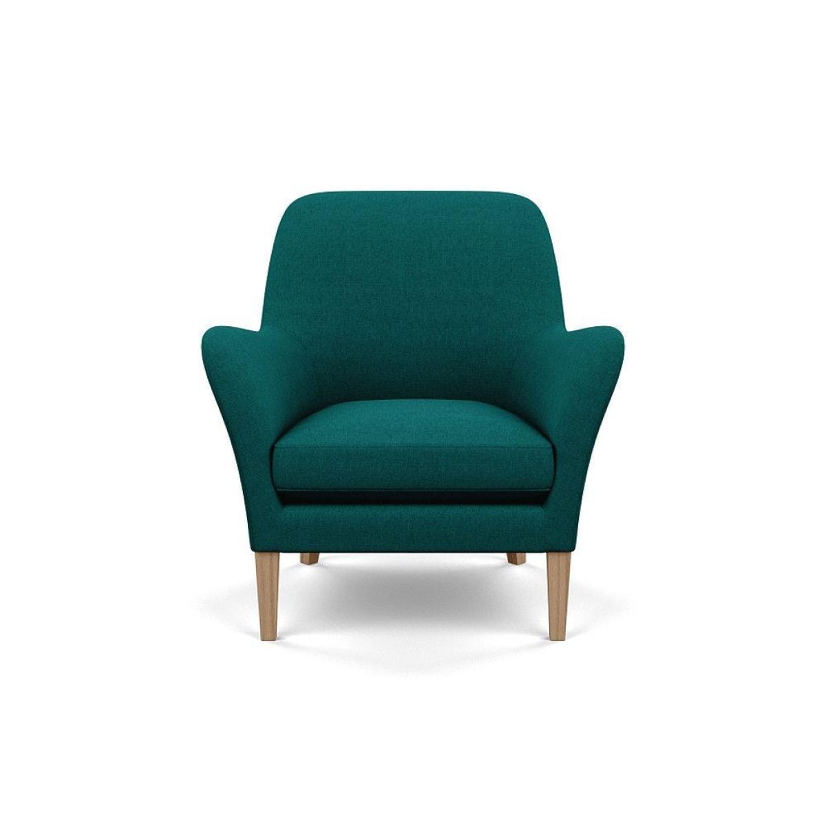 Heal's Wallis Armchair Linen Mix Dark Grey Natural Oak Feet - Heal's UK Furniture – image 39