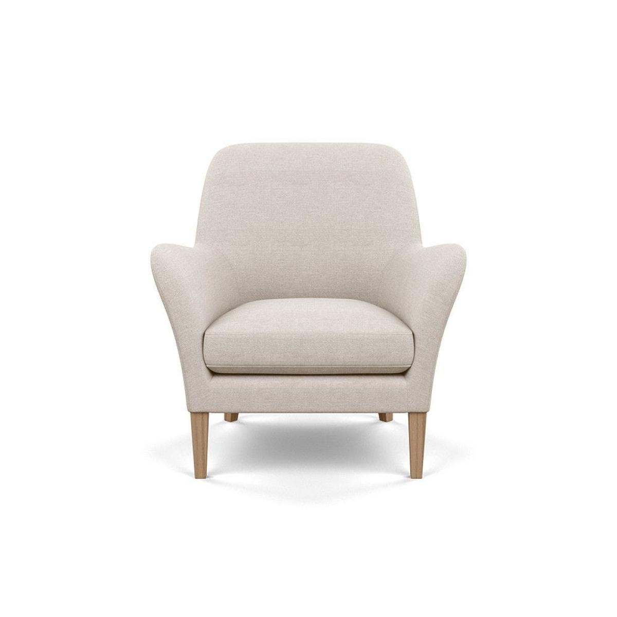 Heal's Wallis Armchair Linen Mix Dark Grey Natural Oak Feet - Heal's UK Furniture – image 43