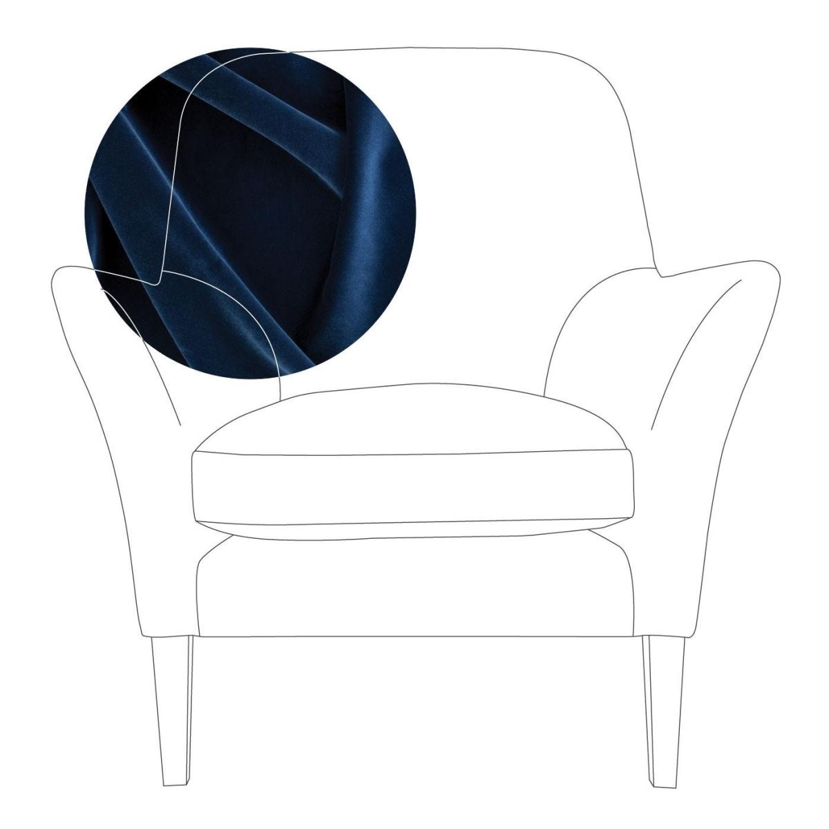 Heal's Wallis Armchair Linen Mix Dark Grey Natural Oak Feet - Heal's UK Furniture – image 49
