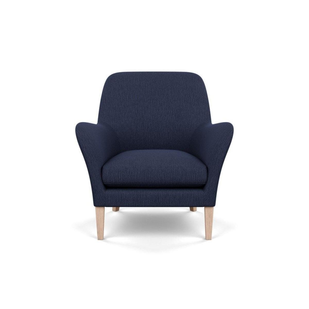 Heal's Wallis Armchair Linen Mix Dark Grey Natural Oak Feet - Heal's UK Furniture – image 58