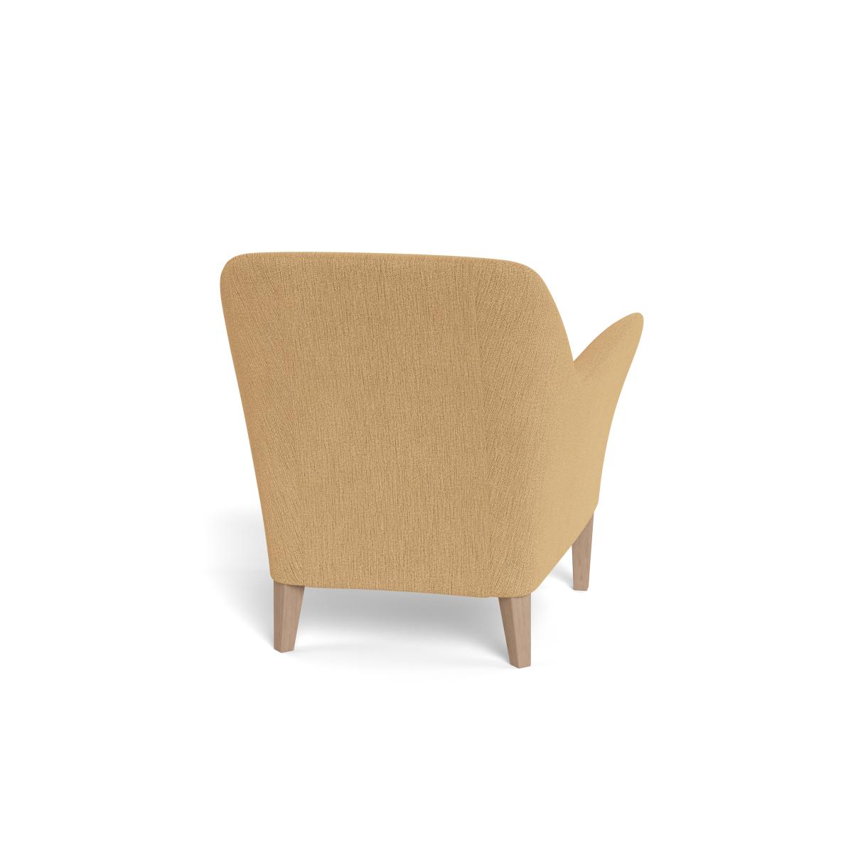 Heal's Wallis Armchair Smart Linen Mix Sand Natural Ash Feet – image 5