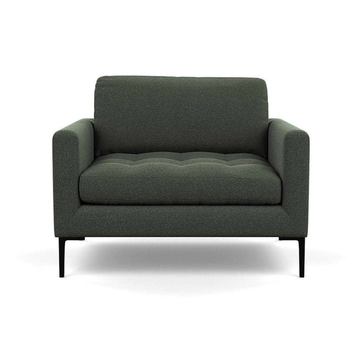 Heal's Richmond Armchair Smart Linen Mix Maroon Tinted Ash Feet - Heal's UK Furniture – image 122