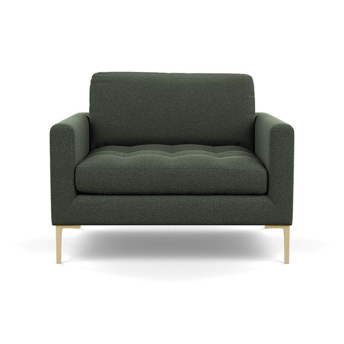 Heal's Richmond Armchair Smart Linen Mix Maroon Tinted Ash Feet - Heal's UK Furniture – image 123