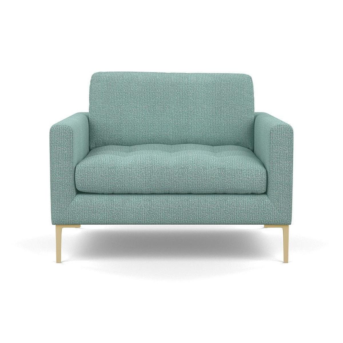 Heal's Richmond Armchair Smart Linen Mix Maroon Tinted Ash Feet - Heal's UK Furniture – image 24