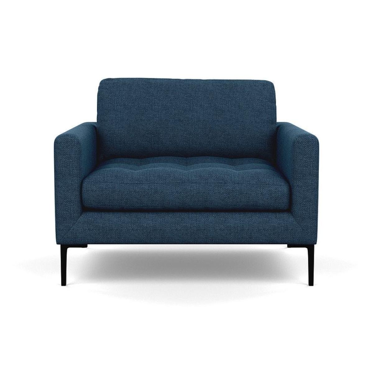 Heal's Richmond Armchair Smart Linen Mix Maroon Tinted Ash Feet - Heal's UK Furniture – image 30