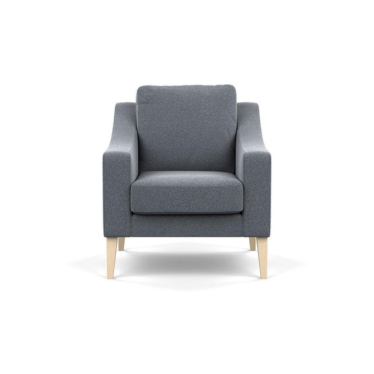 Heal's Richmond Armchair Smart Linen Mix Maroon Tinted Ash Feet - Heal's UK Furniture – image 32