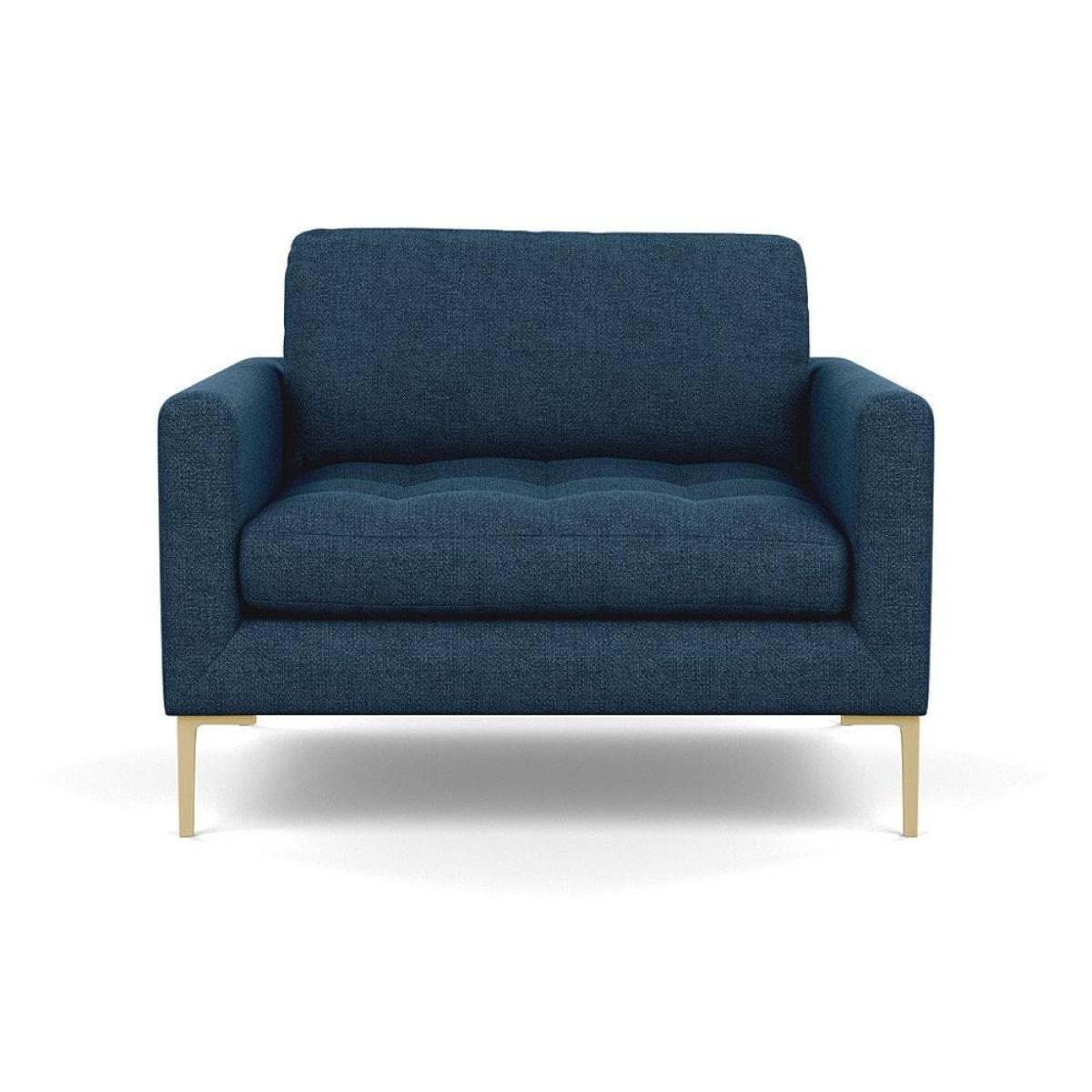 Heal's Richmond Armchair Smart Linen Mix Maroon Tinted Ash Feet - Heal's UK Furniture – image 36