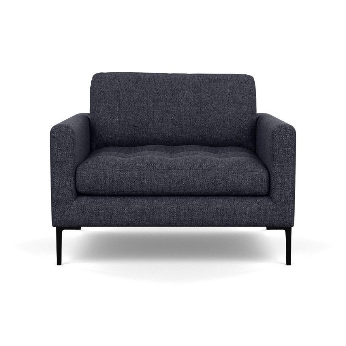 Heal's Richmond Armchair Smart Linen Mix Maroon Tinted Ash Feet - Heal's UK Furniture – image 58
