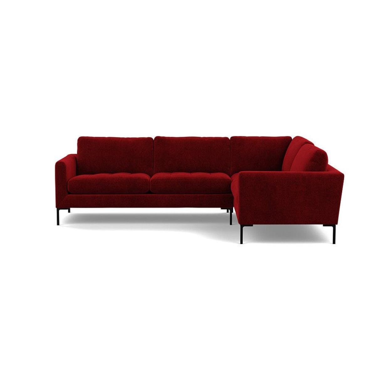 Heal's Richmond Armchair Smart Linen Mix Maroon Tinted Ash Feet - Heal's UK Furniture – image 68