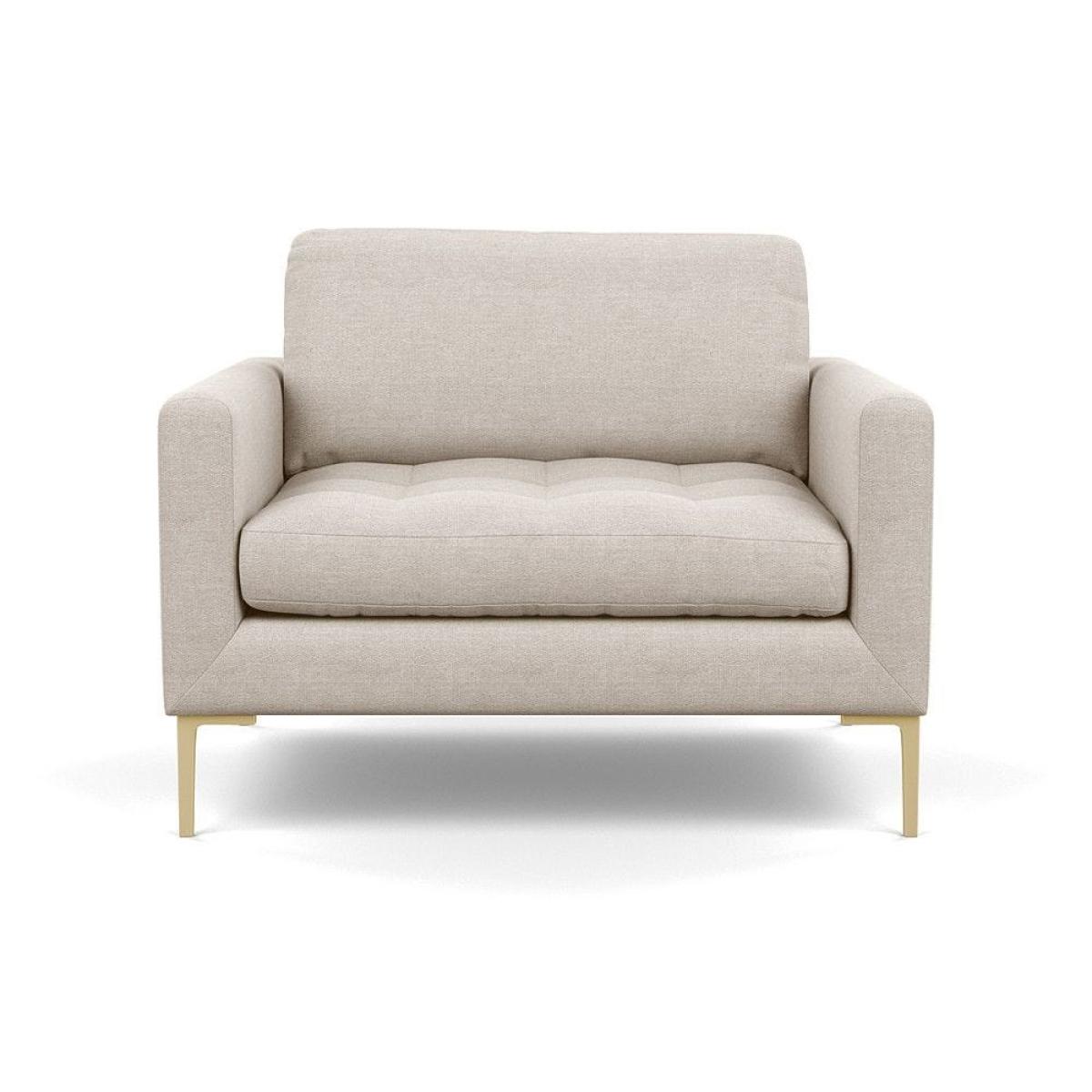 Heal's Richmond Armchair Smart Linen Mix Maroon Tinted Ash Feet - Heal's UK Furniture – image 73