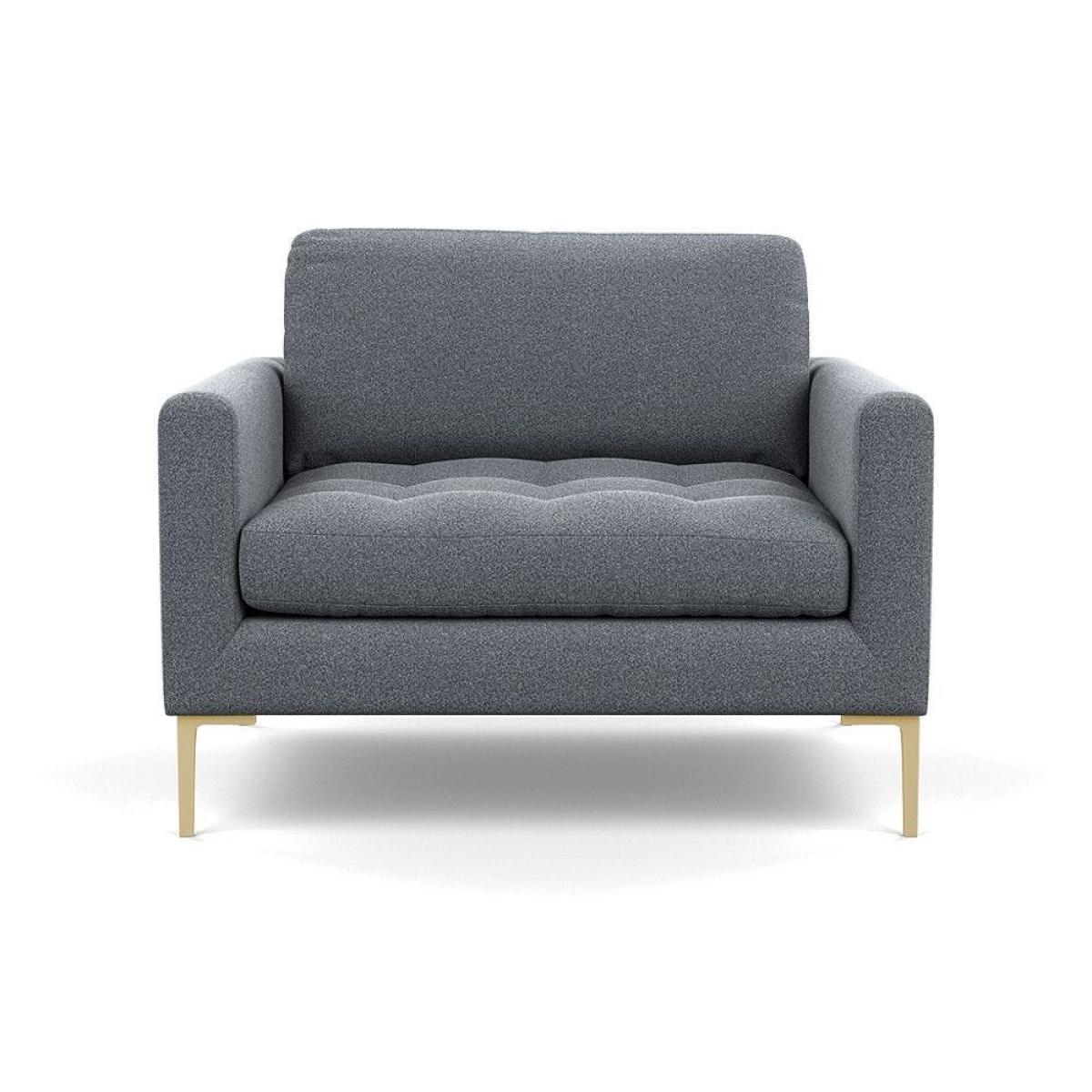 Heal's Richmond Armchair Smart Linen Mix Maroon Tinted Ash Feet - Heal's UK Furniture – image 93