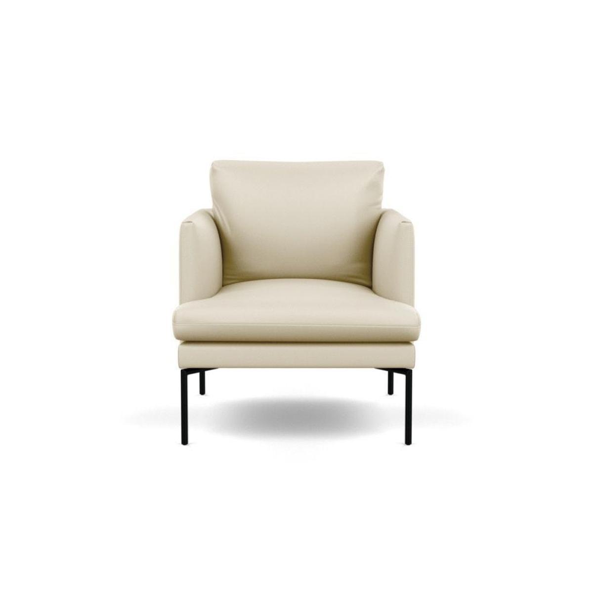 Heal's Matera Armchair Siena Cotton Clay Black Feet - Heal's UK Furniture – image 12