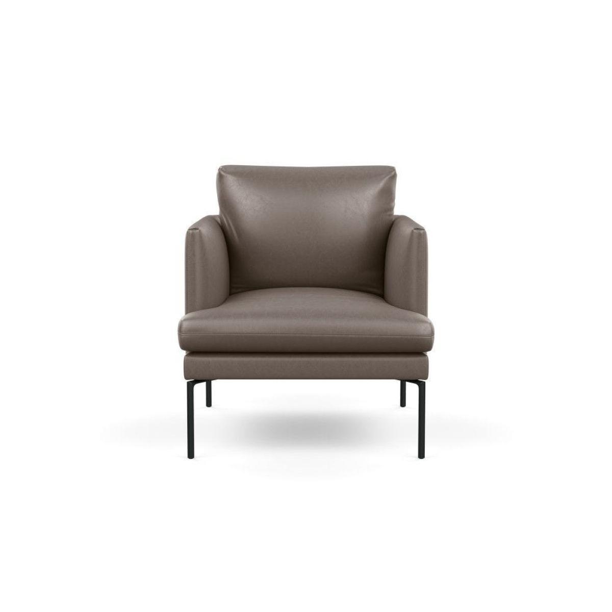Heal's Matera Armchair Siena Cotton Clay Black Feet - Heal's UK Furniture – image 13