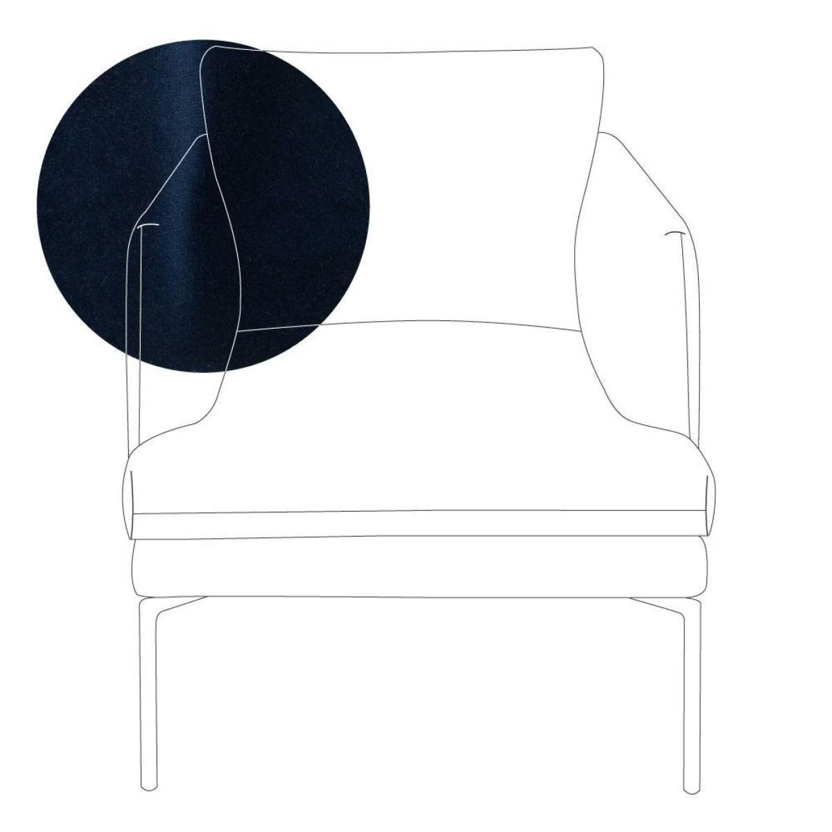 Heal's Matera Armchair Siena Cotton Clay Black Feet - Heal's UK Furniture – image 16