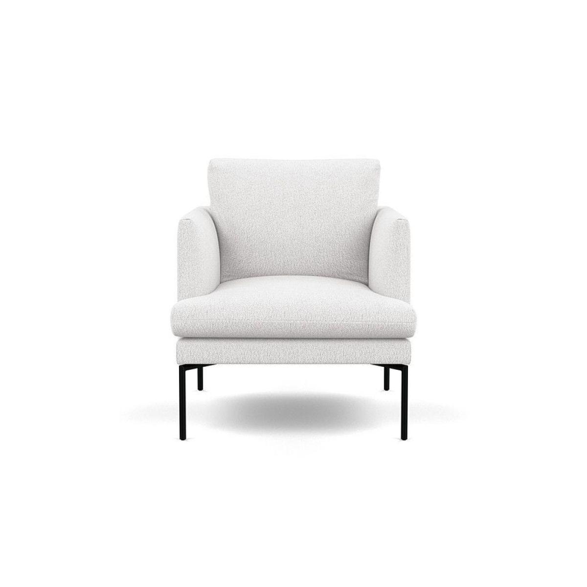 Heal's Matera Armchair Siena Cotton Clay Black Feet - Heal's UK Furniture – image 20