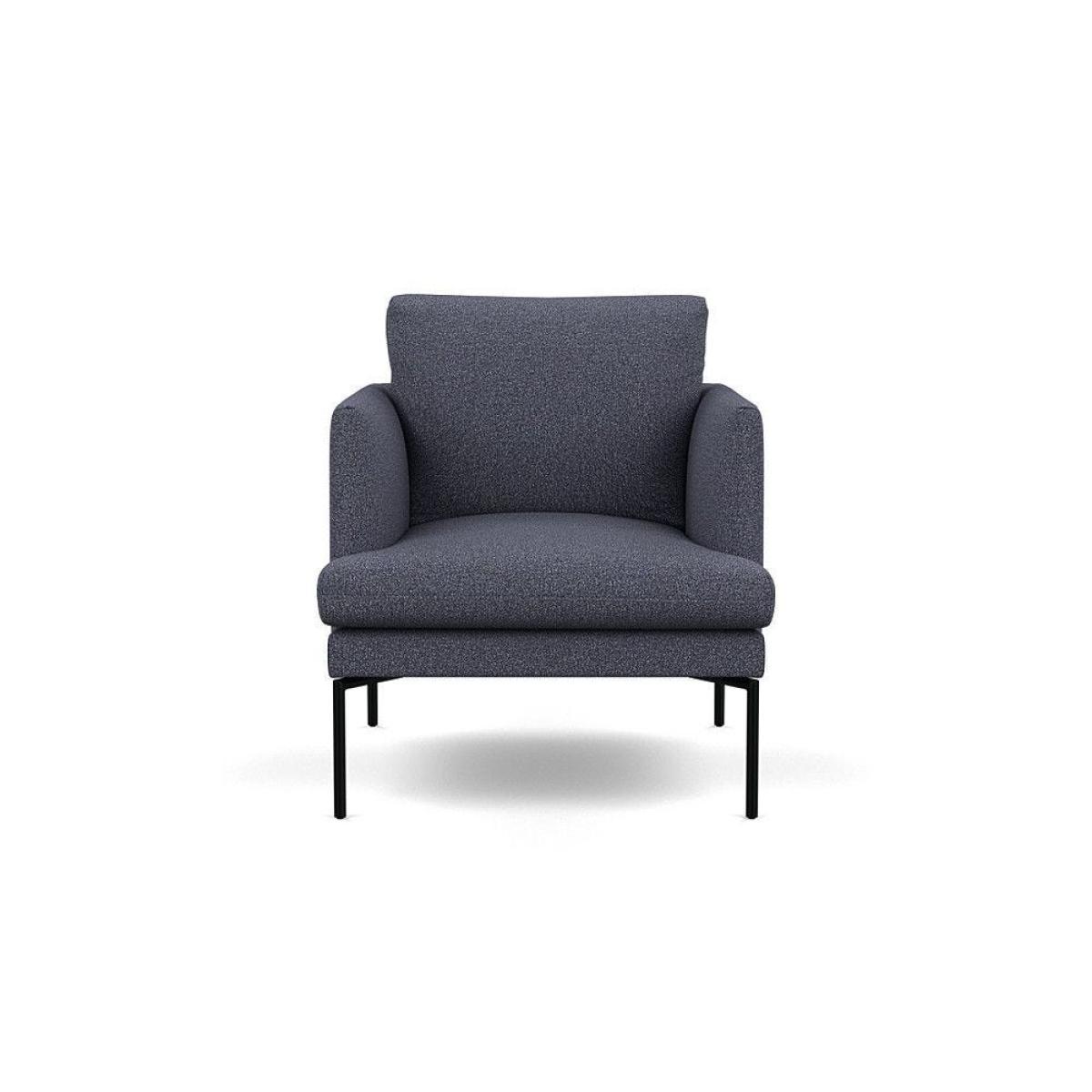 Heal's Matera Armchair Siena Cotton Clay Black Feet - Heal's UK Furniture – image 28