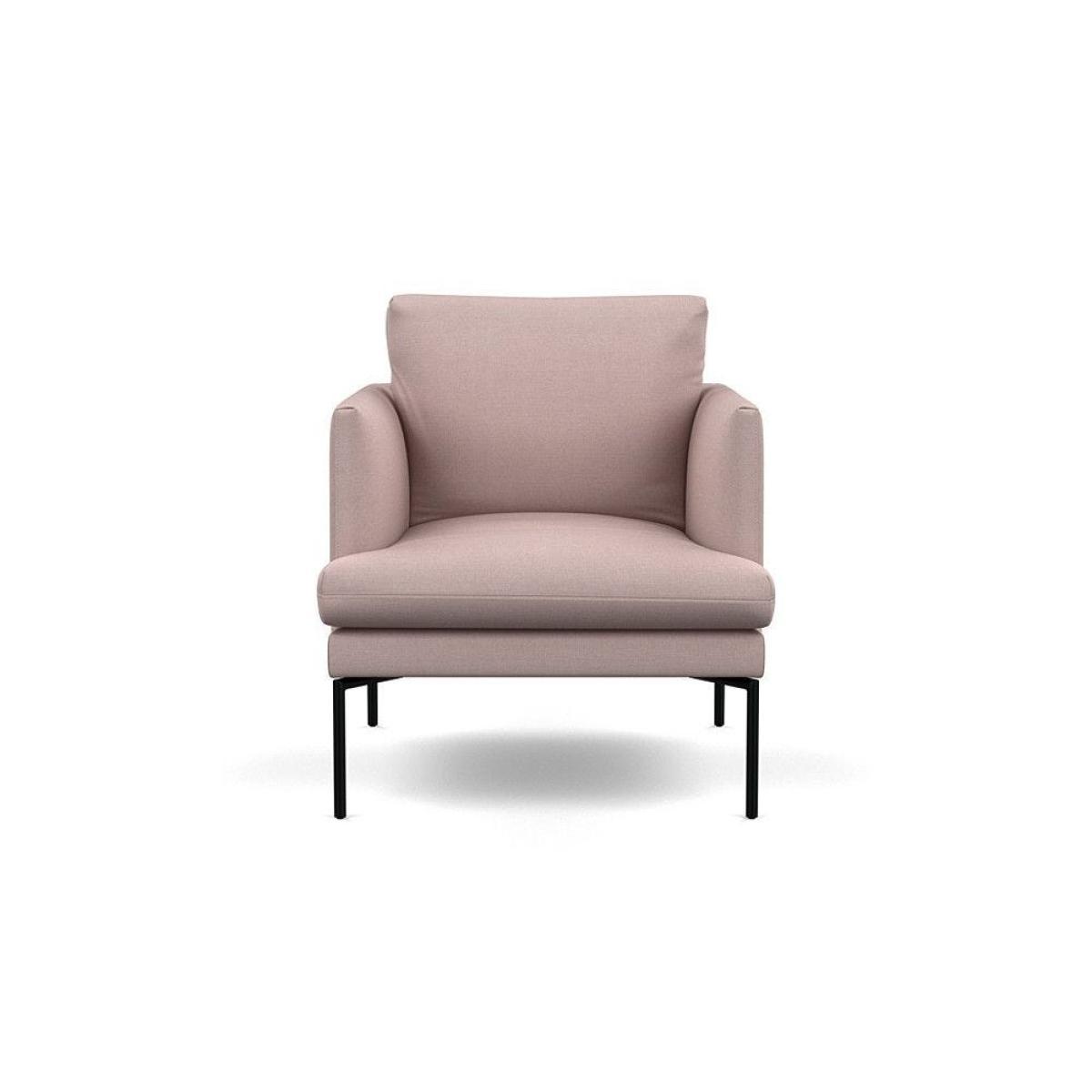 Heal's Matera Armchair Siena Cotton Clay Black Feet - Heal's UK Furniture – image 30
