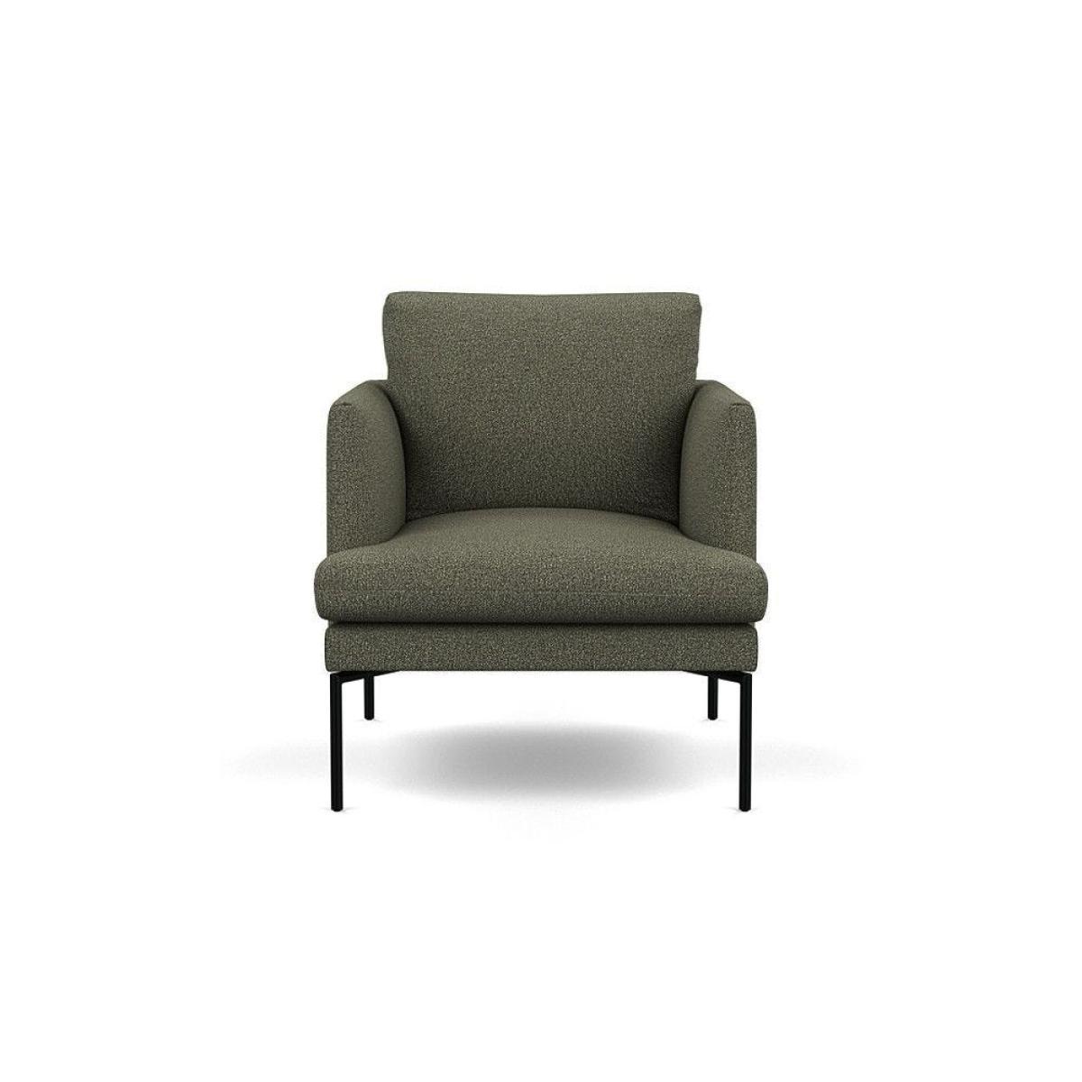 Heal's Matera Armchair Siena Cotton Clay Black Feet - Heal's UK Furniture – image 31