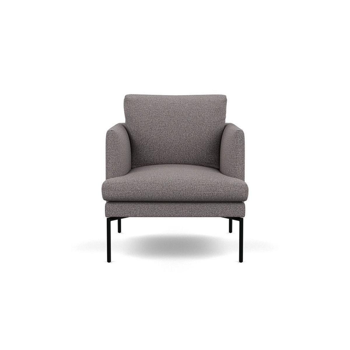 Heal's Matera Armchair Siena Cotton Clay Black Feet - Heal's UK Furniture – image 32