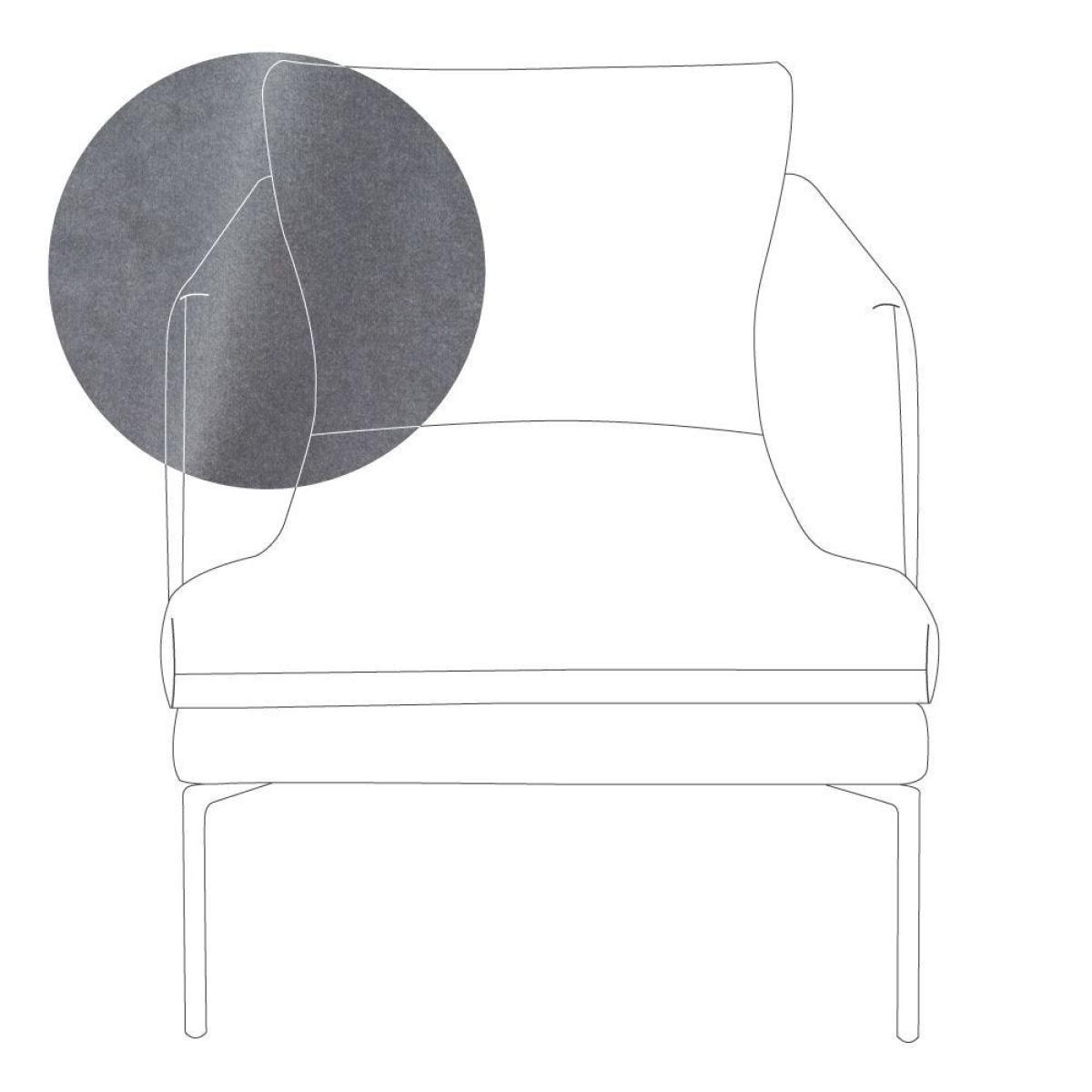 Heal's Matera Armchair Siena Cotton Clay Black Feet - Heal's UK Furniture – image 33