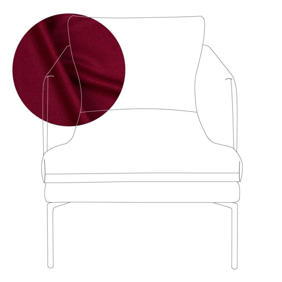 Heal's Matera Armchair Siena Cotton Clay Black Feet - Heal's UK Furniture – image 5