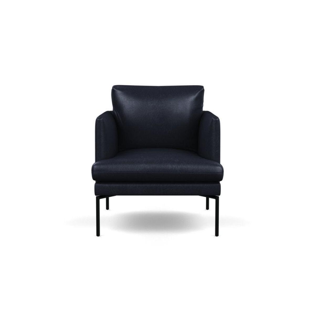 Heal's Matera Armchair Siena Cotton Clay Black Feet - Heal's UK Furniture – image 7