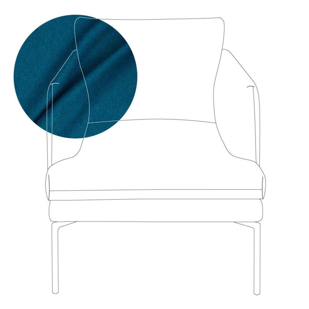 Heal's Matera Armchair Siena Cotton Clay Black Feet - Heal's UK Furniture – image 10