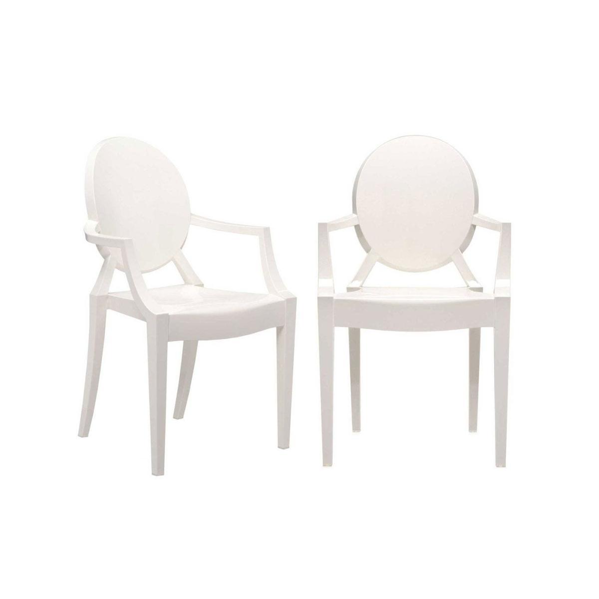 Kartell Louis Ghost Armchair Smoke Grey Minimum of 2 only - Heal's UK Furniture – image 2