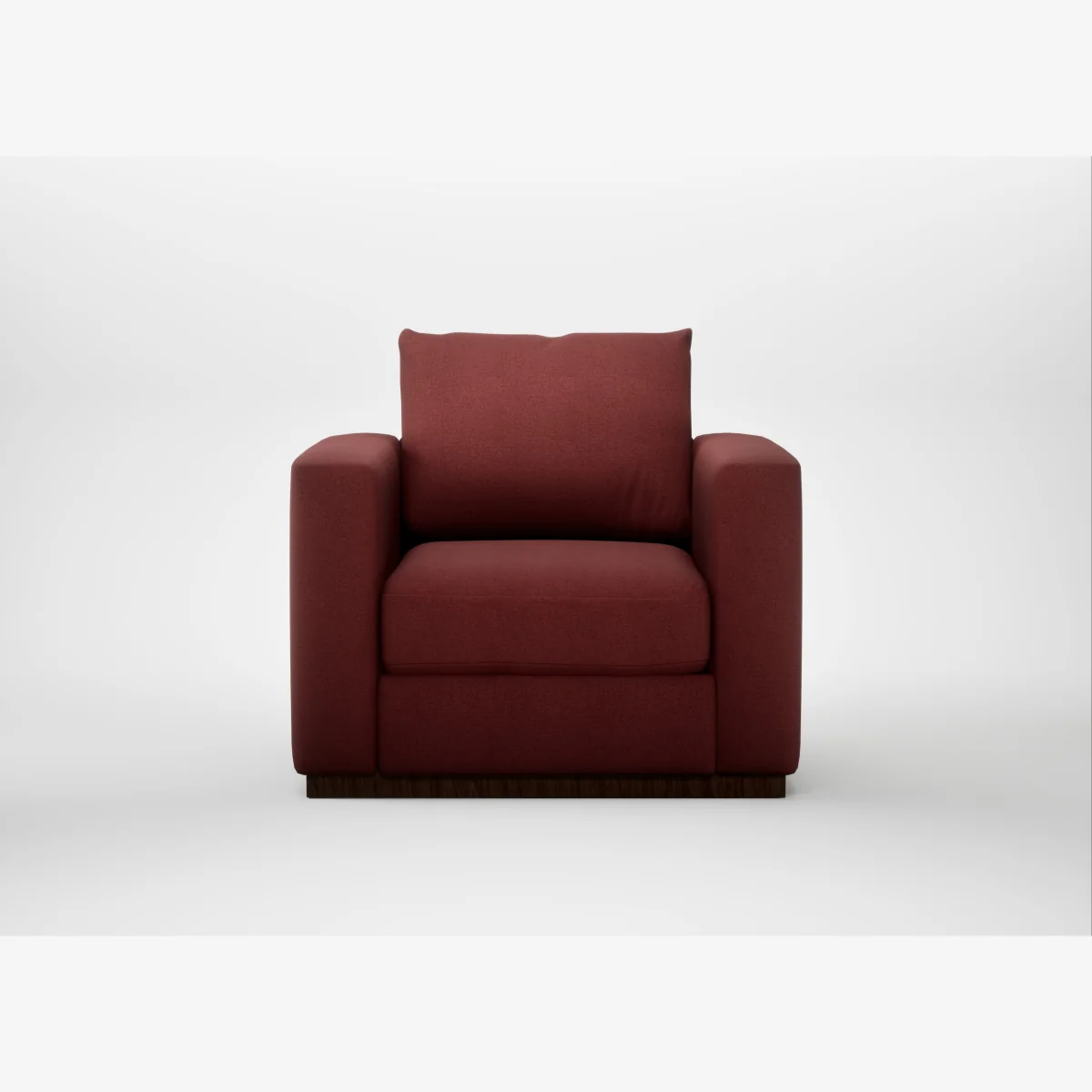 Heal's Trento Armchair Capelo Linen-Cotton Etruscan Red – image 1