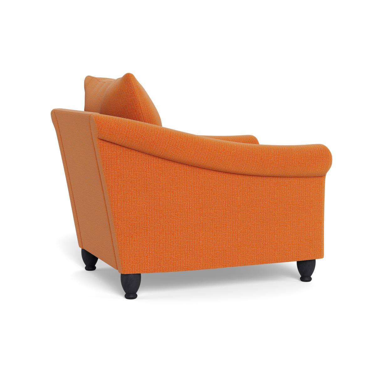 Heal's Devon Armchair Tejo Recycled Zinnia Walnut Stain Beech Feet - Heal's UK Furniture – image 4