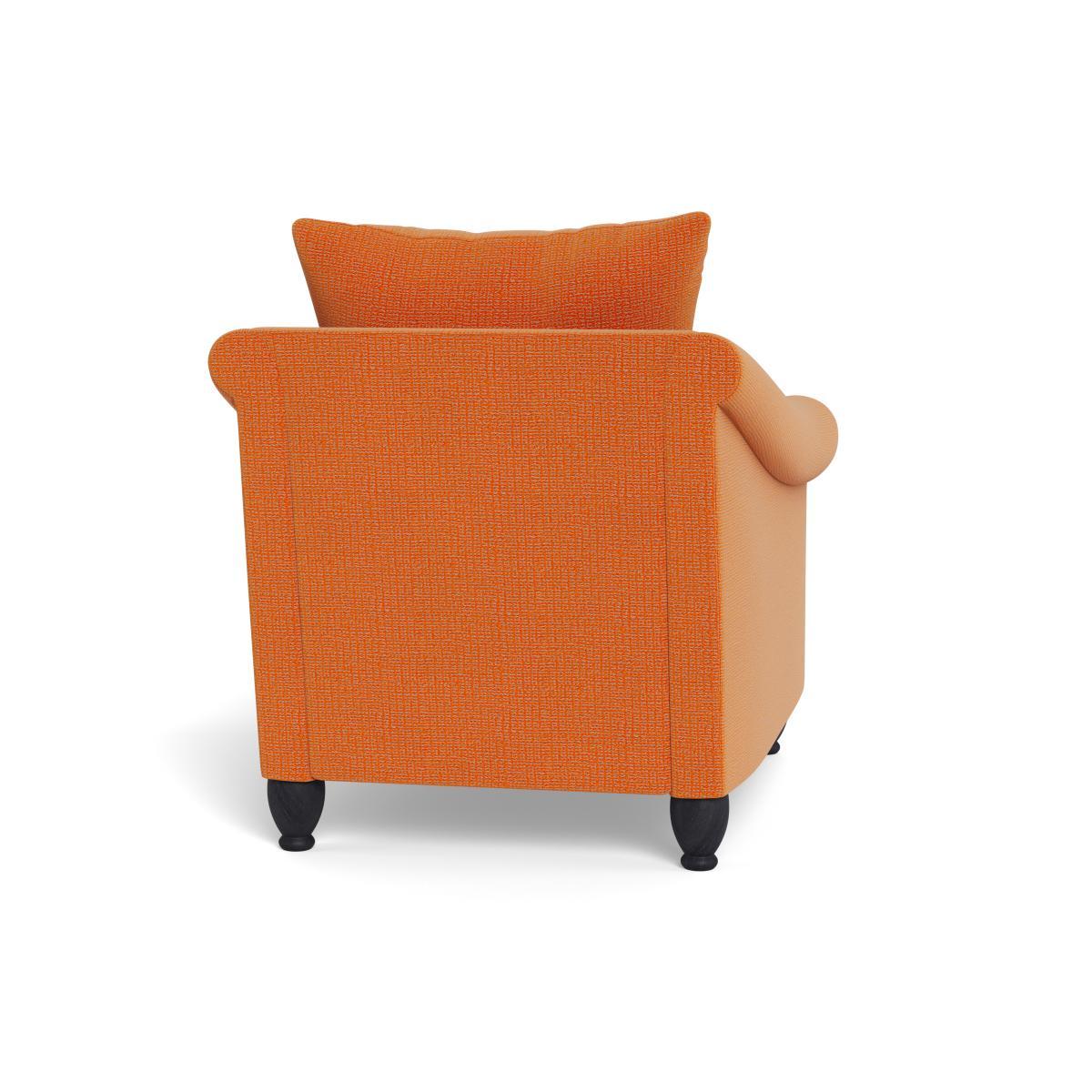 Heal's Devon Armchair Tejo Recycled Zinnia Walnut Stain Beech Feet - Heal's UK Furniture – image 5